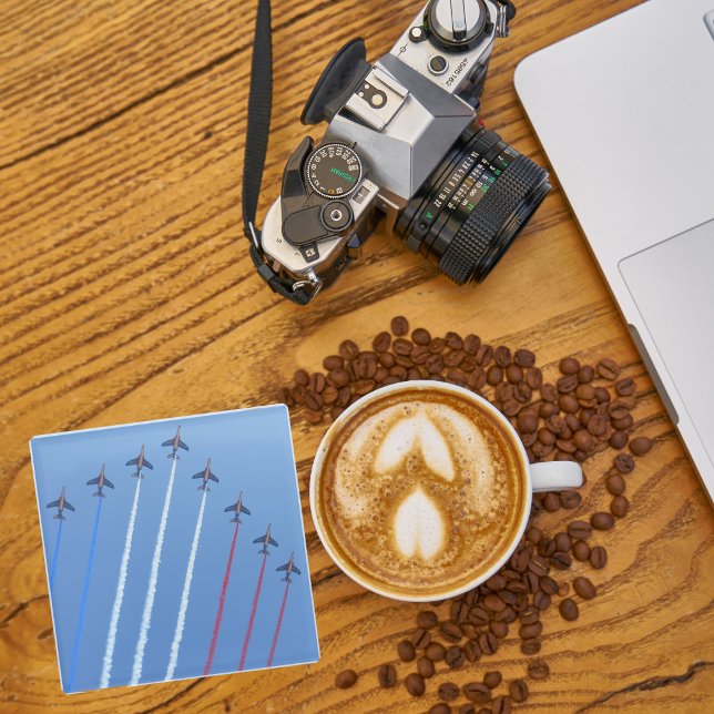 Airplane Photo, Cool Fun Aviation Glass Coaster (Creator Uploaded)