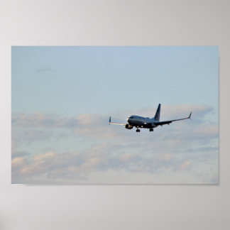 Airplane Photo Poster