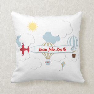 Airplane Pillow Baby Keepsake