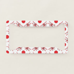 Airplane Pilot Aviation Lovers License Plate Frame