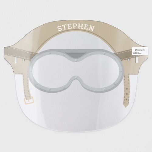 Airplane Pilot  Aviator Helmet  Goggles  Face Shield