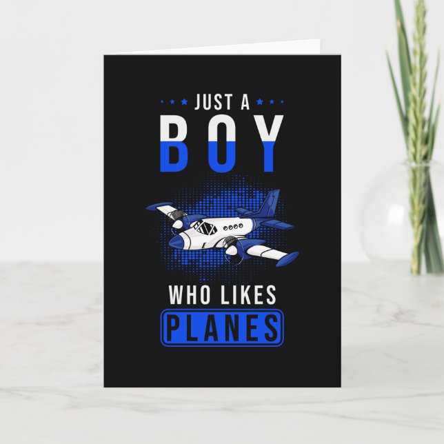 Airplane Pilot Gift Card (Front)