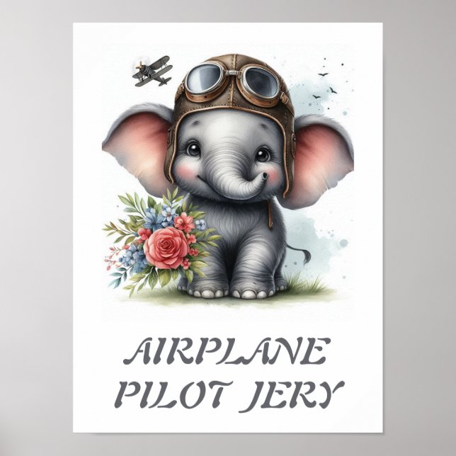  AIRPLANE PILOT JERY POSTER (Front)