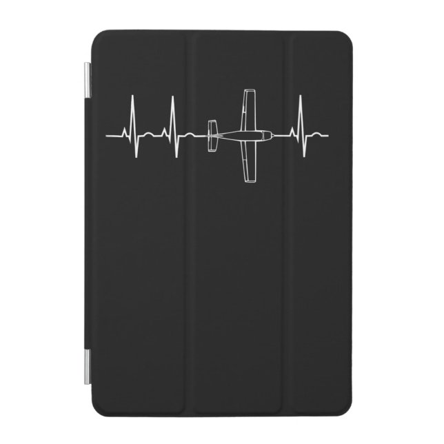 Airplane Pilot  Pilot Heartbeat  Flying Gift iPad Mini Cover (Front)