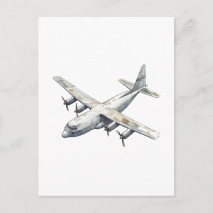 Airplane Postcard