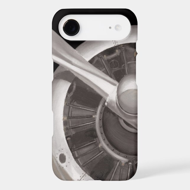 Airplane Propeller Closeup Case-Mate iPhone Case (Back)