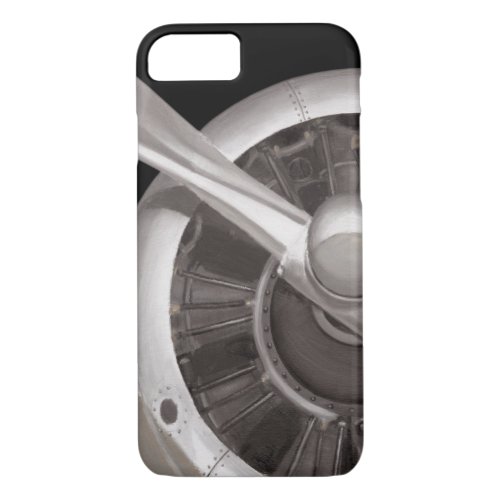 Airplane Propeller Closeup iPhone 87 Case