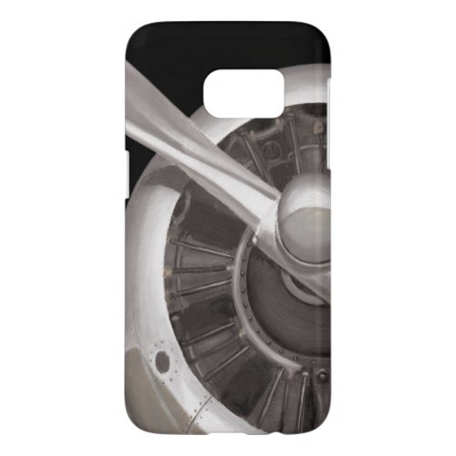 Airplane Propeller Closeup Samsung Galaxy S7 Case