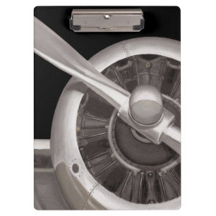Airplane Propeller Closeup Clipboard