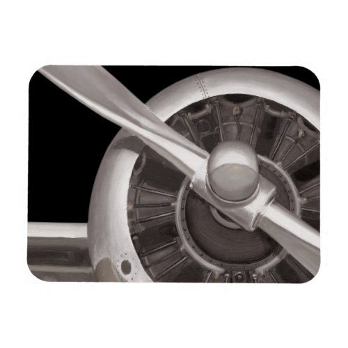 Airplane Propeller Closeup Magnet