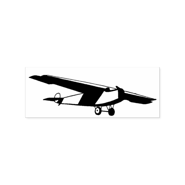 AIRPLANE Rubber Stamp   (Imprint)