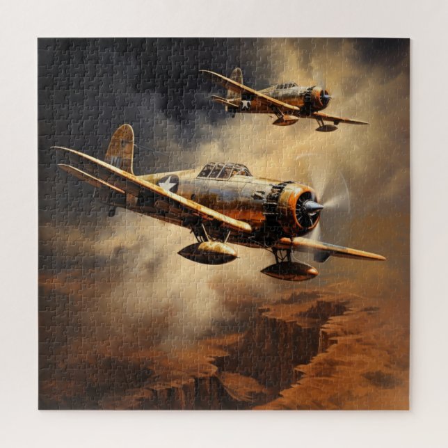 Airplane Series Puzzle (Vertical)