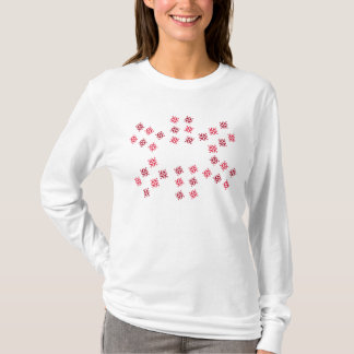 Airplane Snowflake T-Shirt