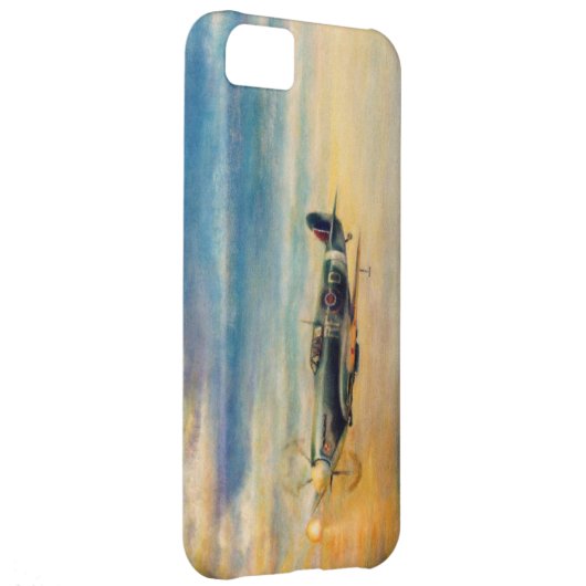 Airplane Spitfire Case-Mate iPhone Case (Back/Right)