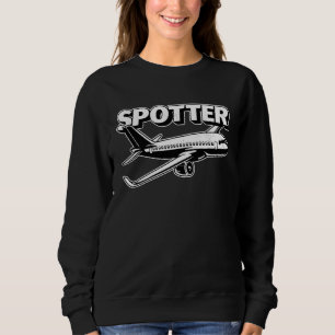 Airplane Spotter Pilot Aviator Flying Planes Sweatshirt