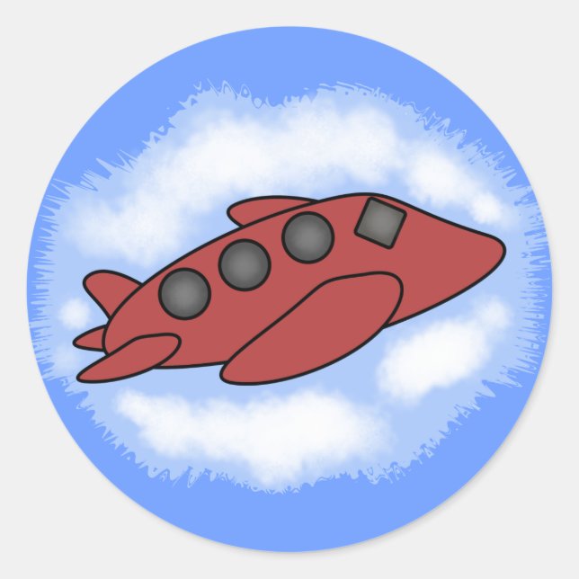 Airplane Stickers (Front)