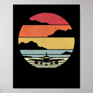 Airplane Style Pilot Poster