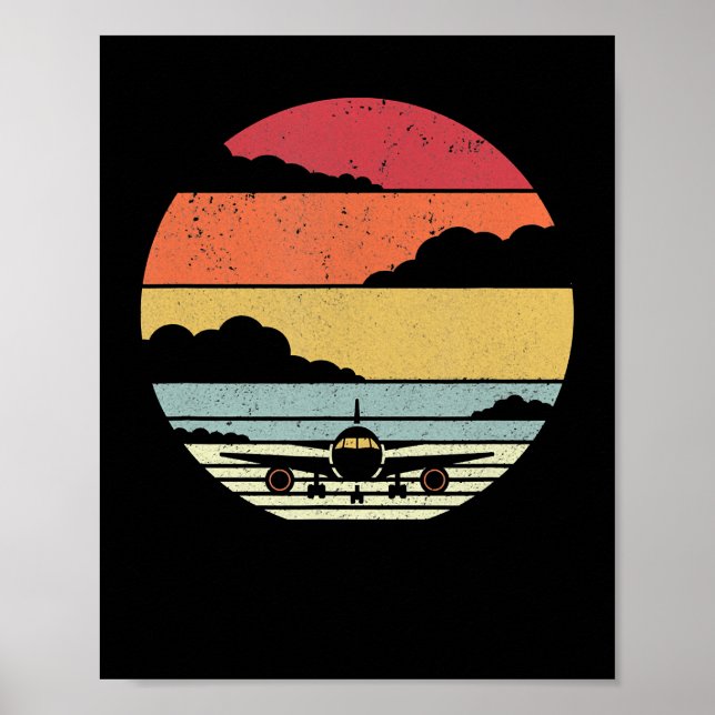 Airplane Style Pilot Poster (Front)