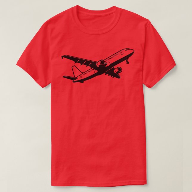 Airplane T-Shirt (Design Front)