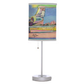 Airplane Table Lamp With Gulfstream 550 (Right)