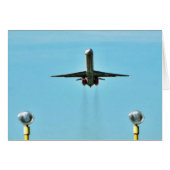 Airplane Taking Off On Airport (Front Horizontal)