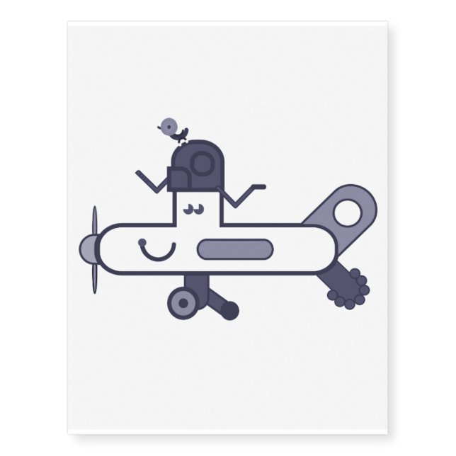 Airplane Tattoo (Front)