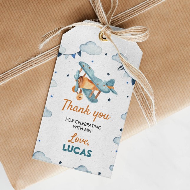 Airplane Thank You Tag (Creator Uploaded)