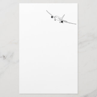 Airplane Theme Stationery