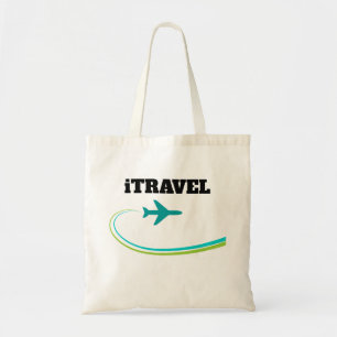 Airplane Travel Agent Logo Business  Tote Bag