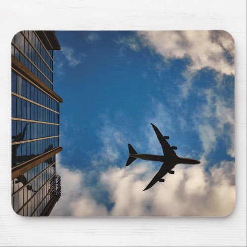 airplane travel mouse pad