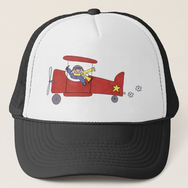 Airplane Trucker Hat (Front)