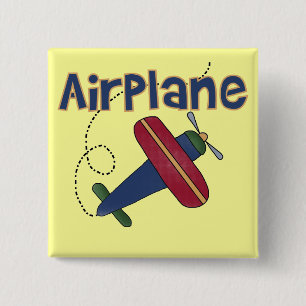Airplane Tshirts and Gifts Pinback Button