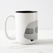 Airplane Two-Tone Coffee Mug