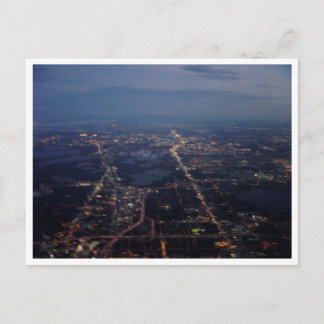 Airplane View Postcard