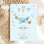 Airplane Vintage Adventure It's a Boy Baby Shower Invitation<br><div class="desc">♥ A perfect way to invite your guests to your shower party!</div>