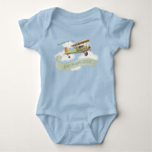 Airplane Vintage Baby Gift