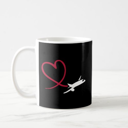 Airplane With He Coffee Mug