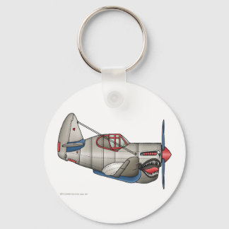Airplane WW2 Fighter Plane Key Chains