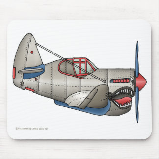 Airplane WW2 Fighter Plane Mouse Pad