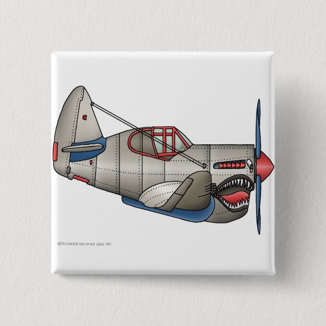 Airplane WW2 Fighter Plane Pins (Front)