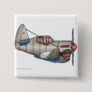 Airplane WW2 Fighter Plane Pins