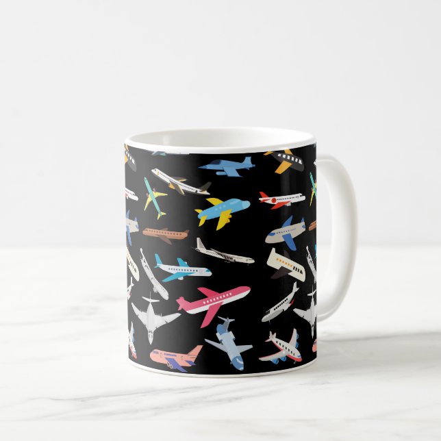 Airplanes Coffee Mug (Front Right)
