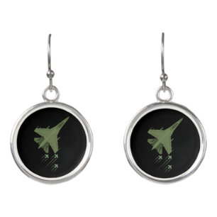 airplanes earrings