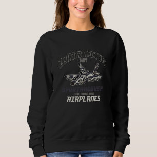 Airplanes Fans Aviation Aircraft Airport Planes  1 Sweatshirt