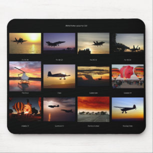 AIRPLANES! MOUSE PAD