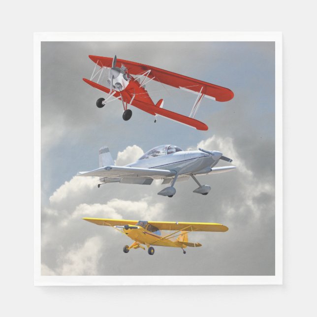 AIRPLANES NAPKINS (Front)