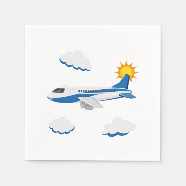 Airplanes Party Collection! Napkins (Front)