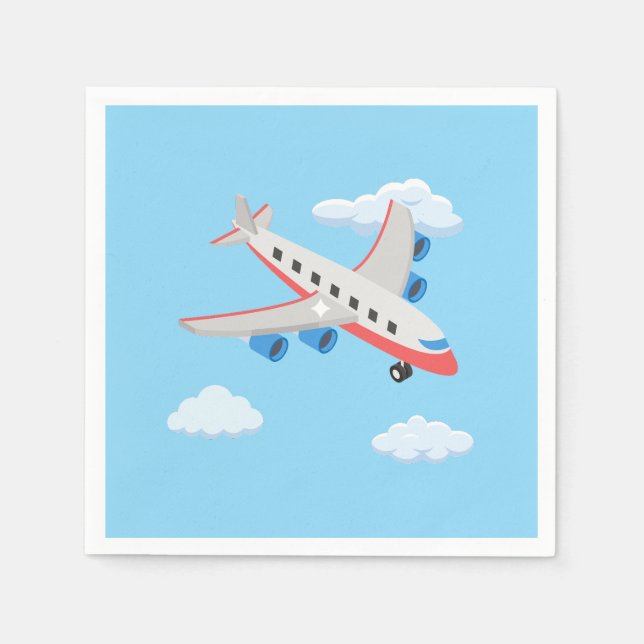Airplanes Party Collection! Napkins (Front)