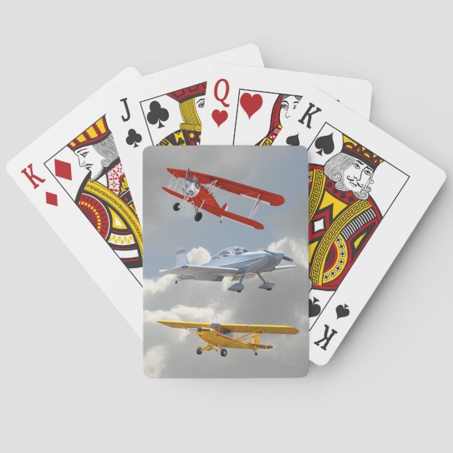 AIRPLANES POKER CARDS (Back)