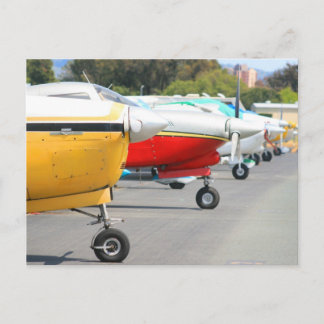 Airplanes postcard